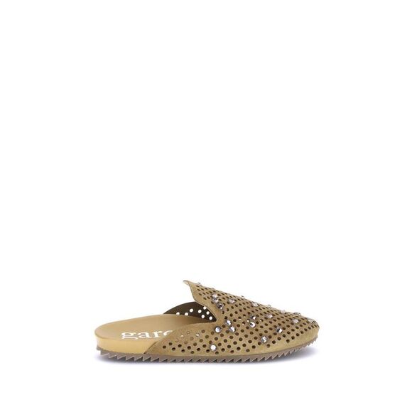 Pedro Garcia Elba in Beige Plush Suede-Oak